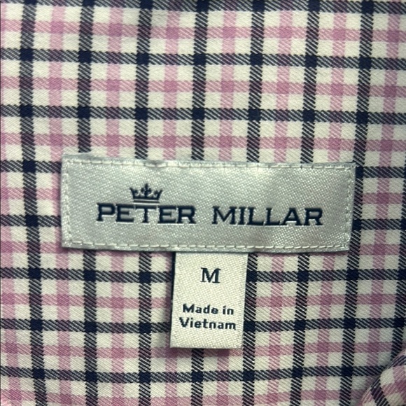 Peter Miller Performance Men’s Button Down Pocket Shirt Size M - Picture 2 of 8